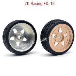 ZD Racing EX16 RC Touring Car Parts Aluminium Tire Set 6630