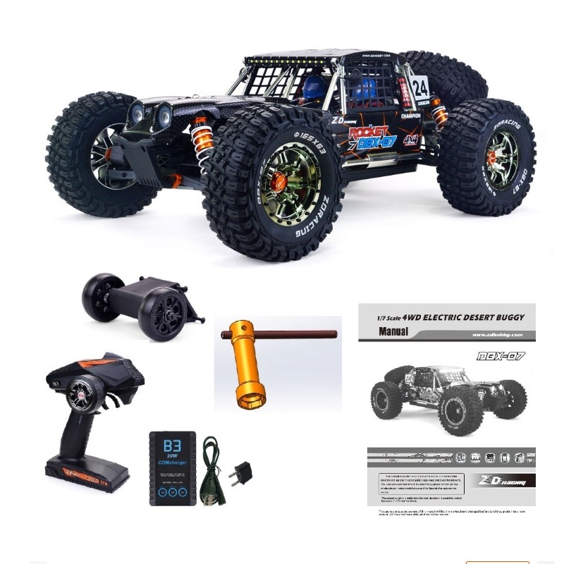 ZD Racing DBX 07 1/7 4WD 80km/h RC Racing Car